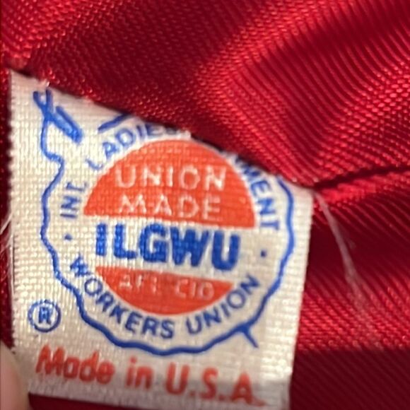 Vintage Forrani Red Double Breasted 100% Wool Long Coat Size 7/8 Petite‎ - Picture 16 of 16